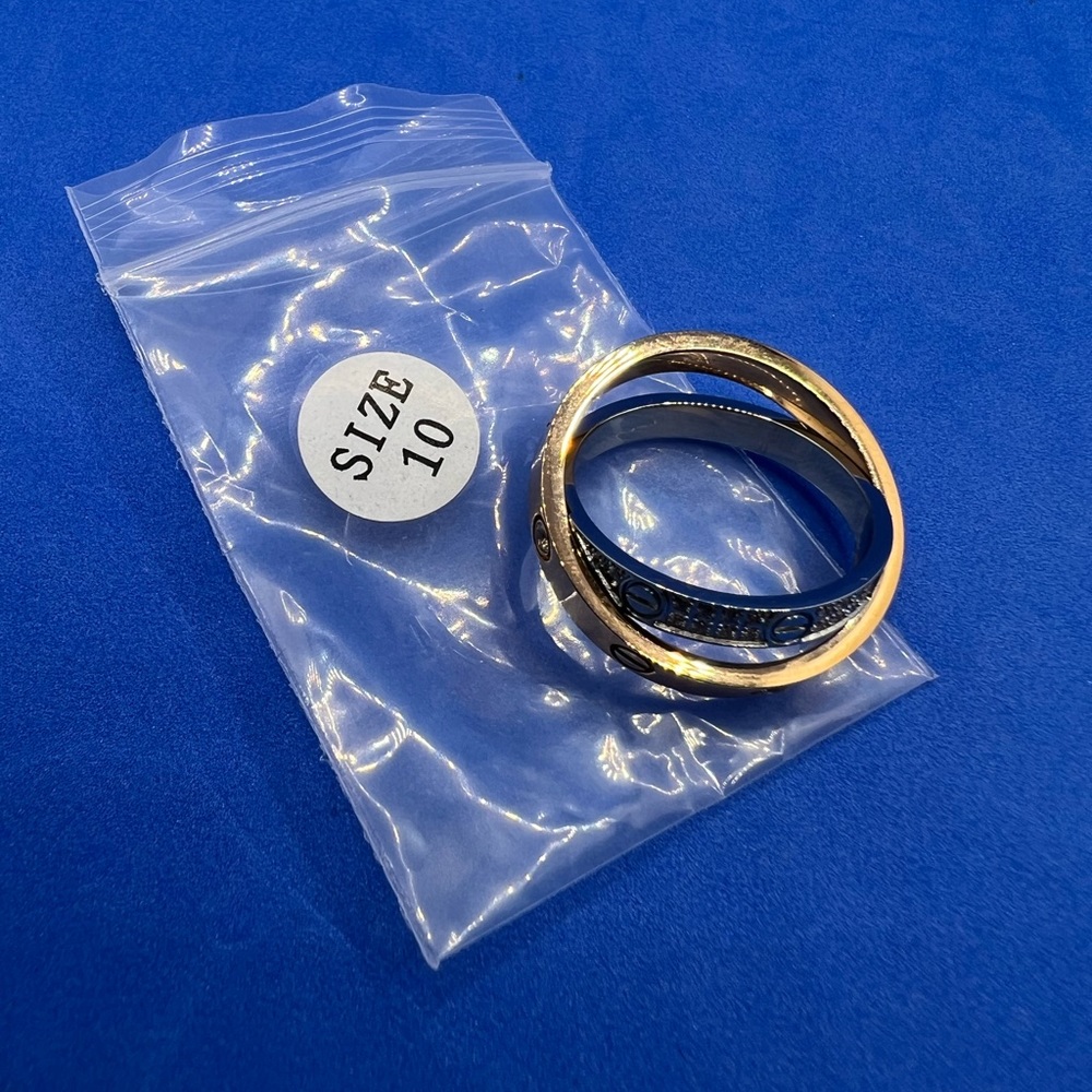 COPY - LOVE Double Ring